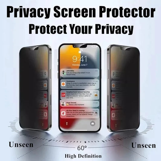 Screen Protector For iPhone Anti-Spy Glass