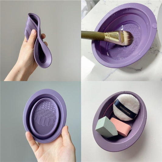 Scrubbing Plate Makeup Brush Cleaning Pad