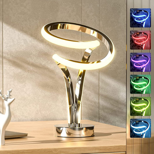 Aluminum Alloy Bar Table Lamp LED Wooden Eye Protection Table Lamp Can Be Used For USB Charging